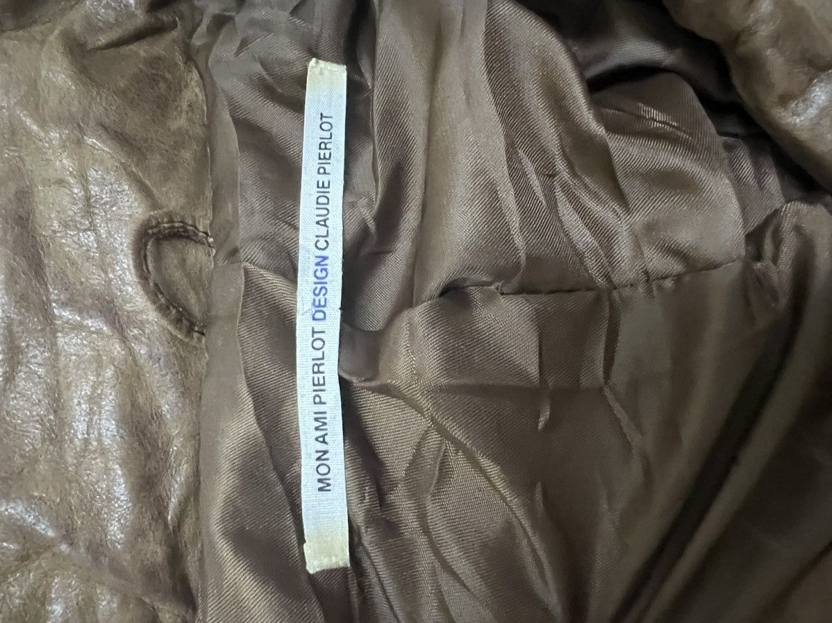 Designer MON AMI PIERLOT DESIGN CLAUSIE PIERLOT JACKET LEATHER.(GJ31) Size US S / EU 44-46 / 1 - 3 Thumbnail