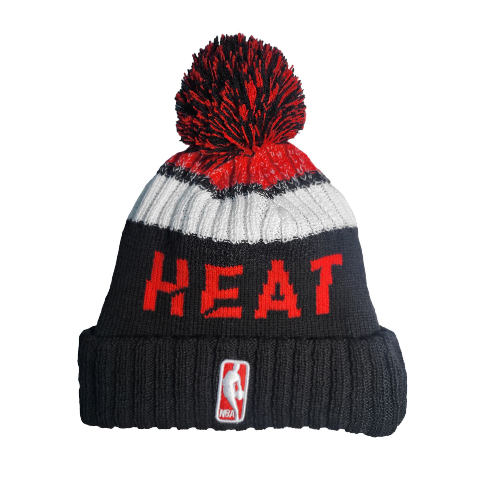 Other NWT Miami Heat Sports Knit Pom Beanie Fleece Lined Size ONE SIZE - 5 Thumbnail