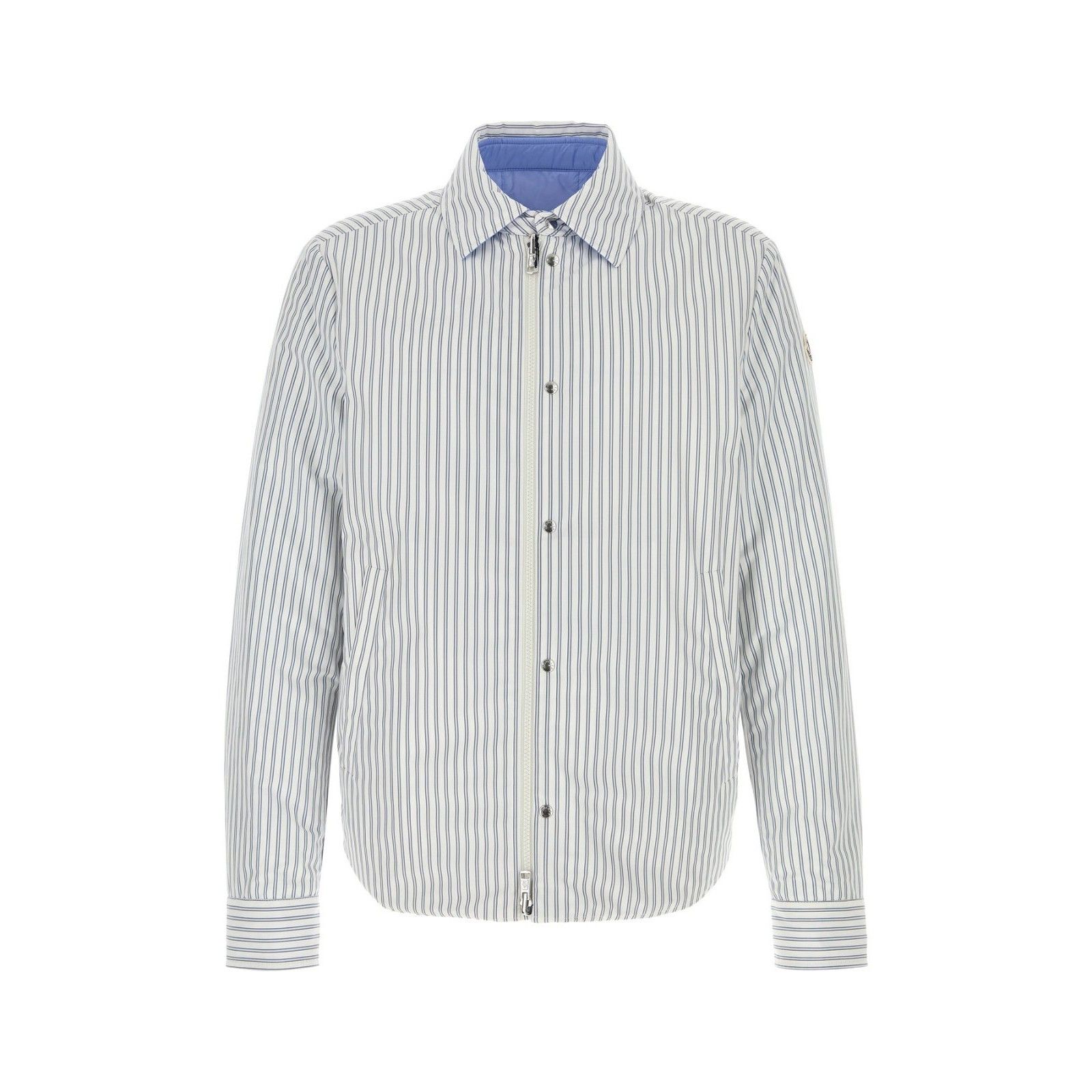 Moncler MONCLER Crescent Embroidered Cotton Blend Reversible Down Ja Size US XL / EU 56 / 4 - 1 Thumbnail