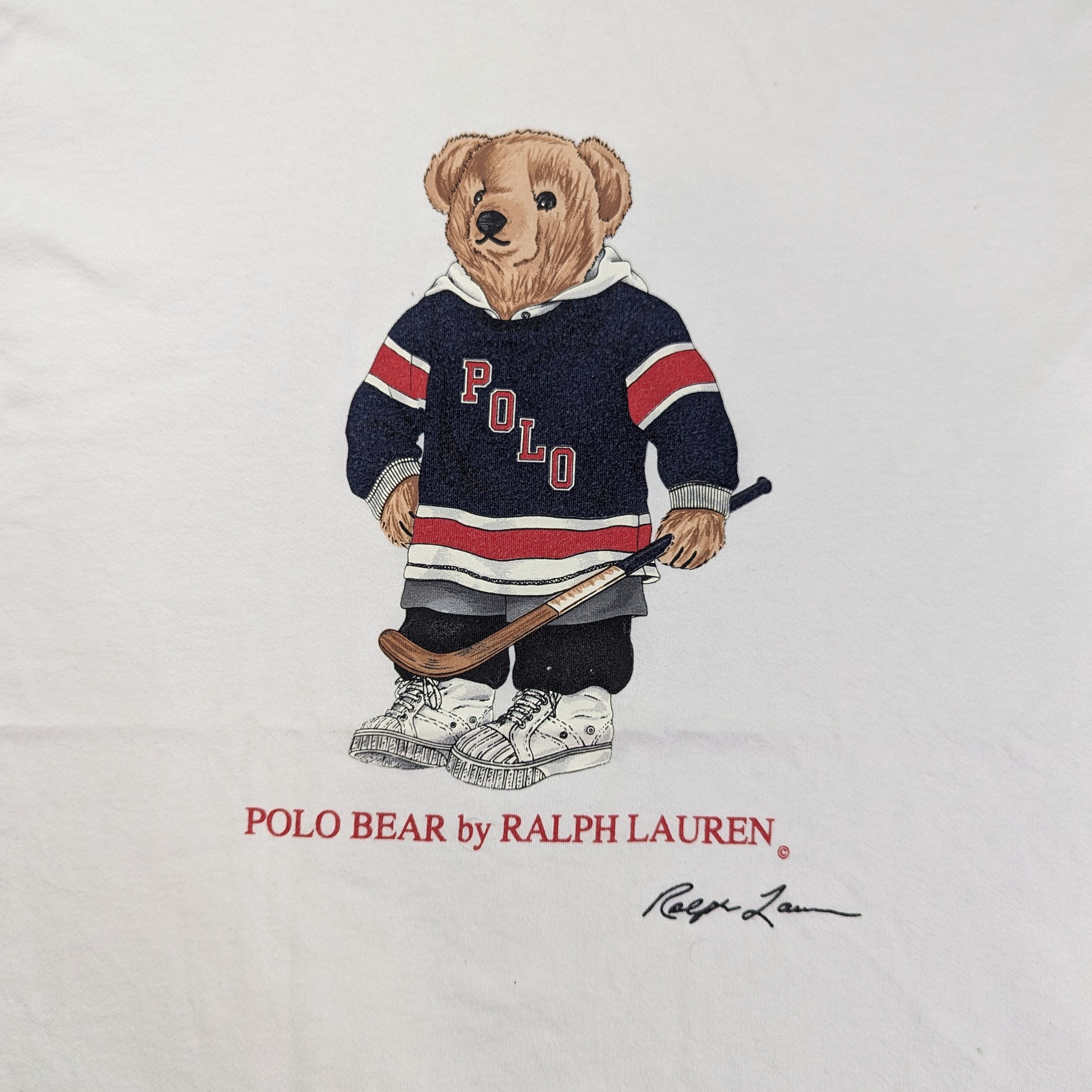 Polo Ralph Lauren Vintage 90’s Polo Bear by Ralph Lauren Tee M Size US M / EU 48-50 / 2 - 2 Thumbnail
