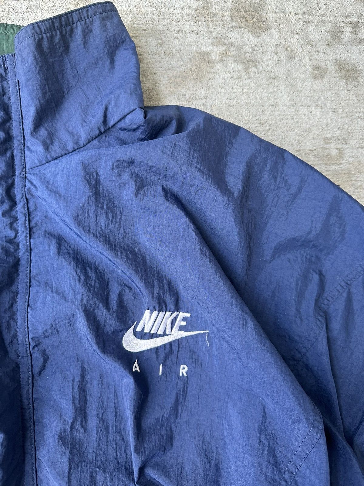 Nike 90s Nike Air Anorak Windbreaker Jacket Size US L / EU 52-54 / 3 - 8 Thumbnail