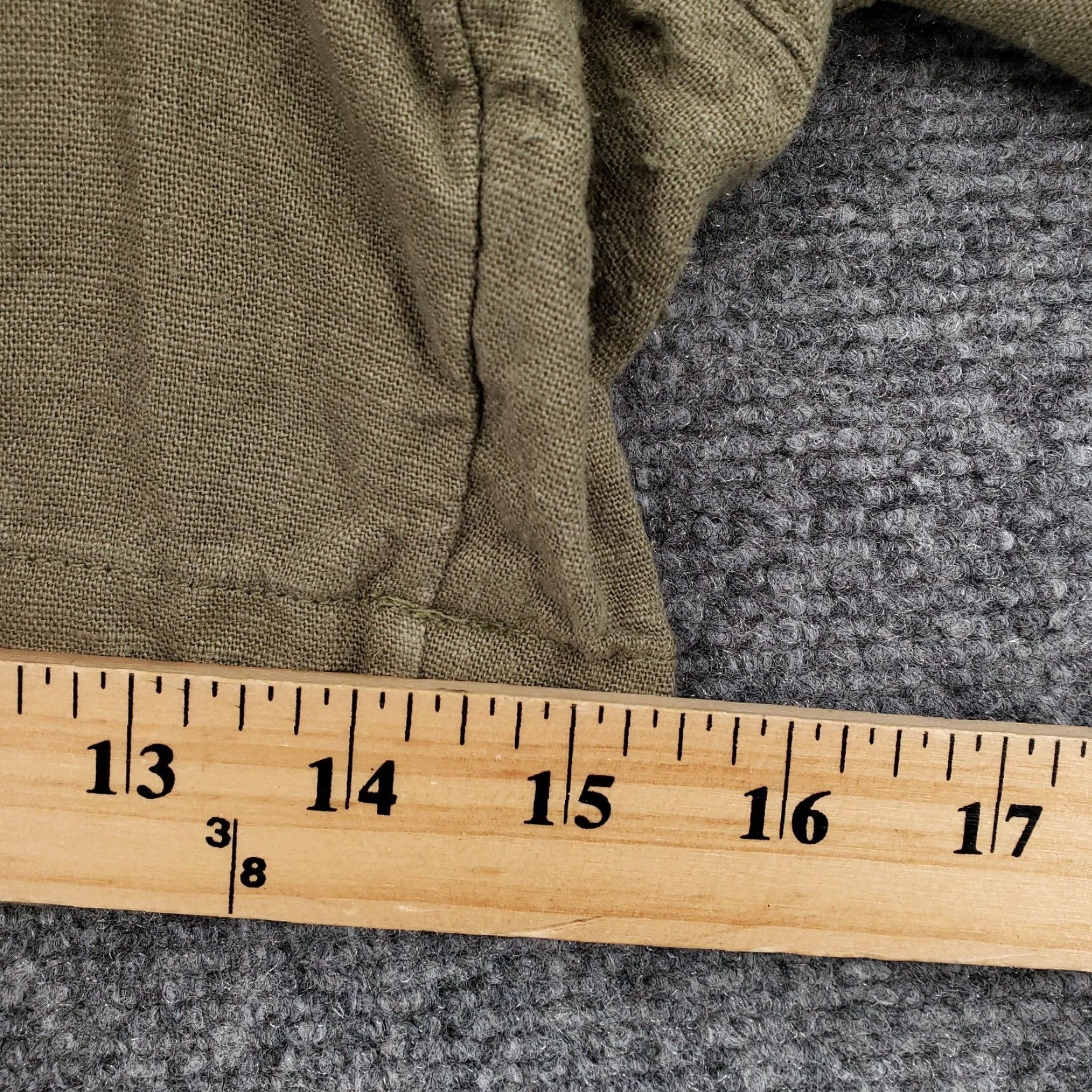 Nautica Nautica Shorts Womens 2XL Green Linen Drawstring Pull On Utility Shorts Size 40" / US 18 - 4 Thumbnail