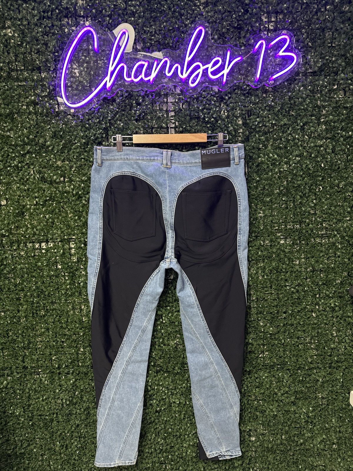 H&M × Mugler H&M Mugler Jeans Size 36" / US 14 / IT 50 - 2 Thumbnail