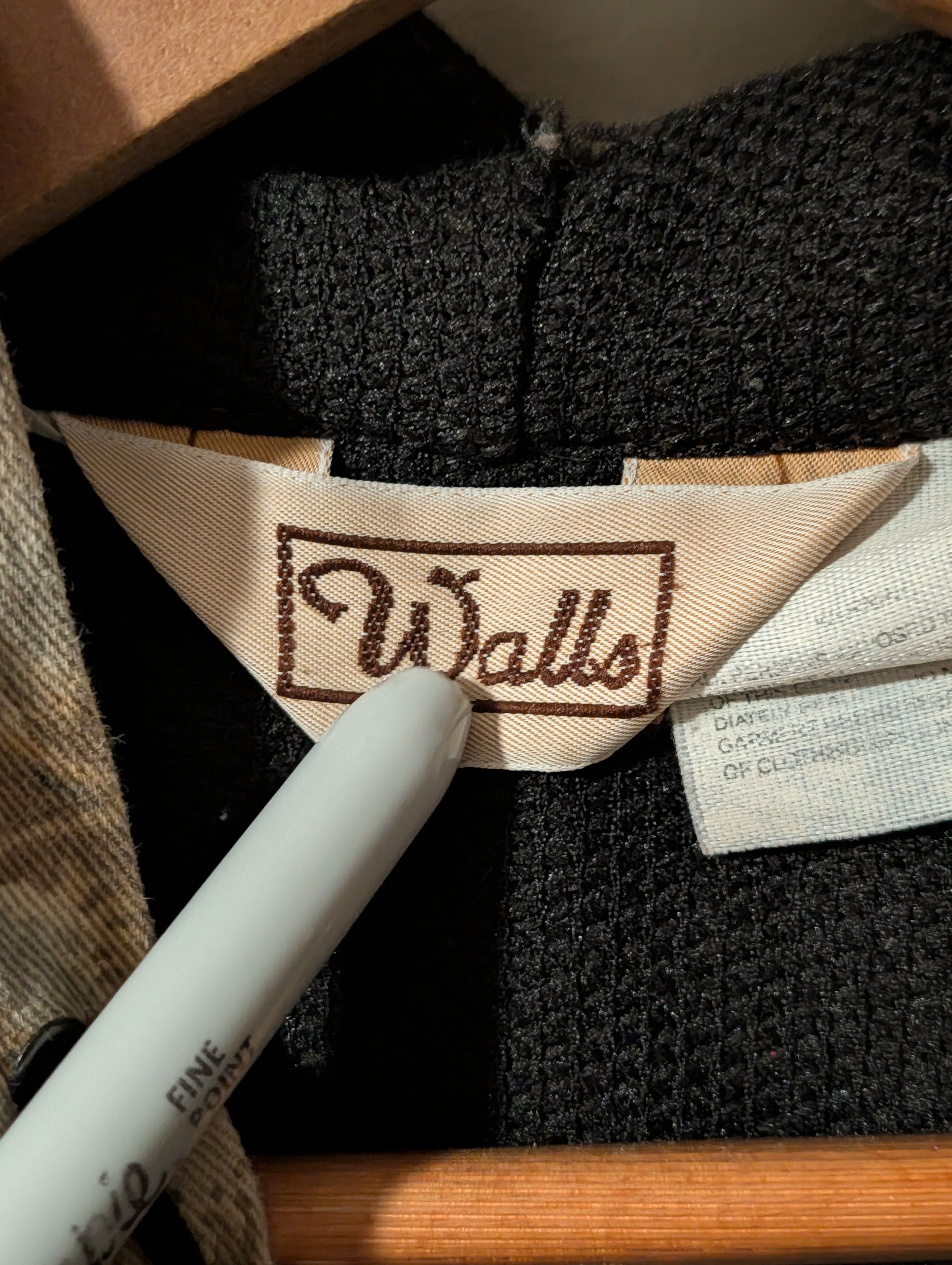 Walls Vintage 90s Walls Outdoor Hunting Large Bomber Hooded Jacket Size US L / EU 52-54 / 3 - 3 Thumbnail
