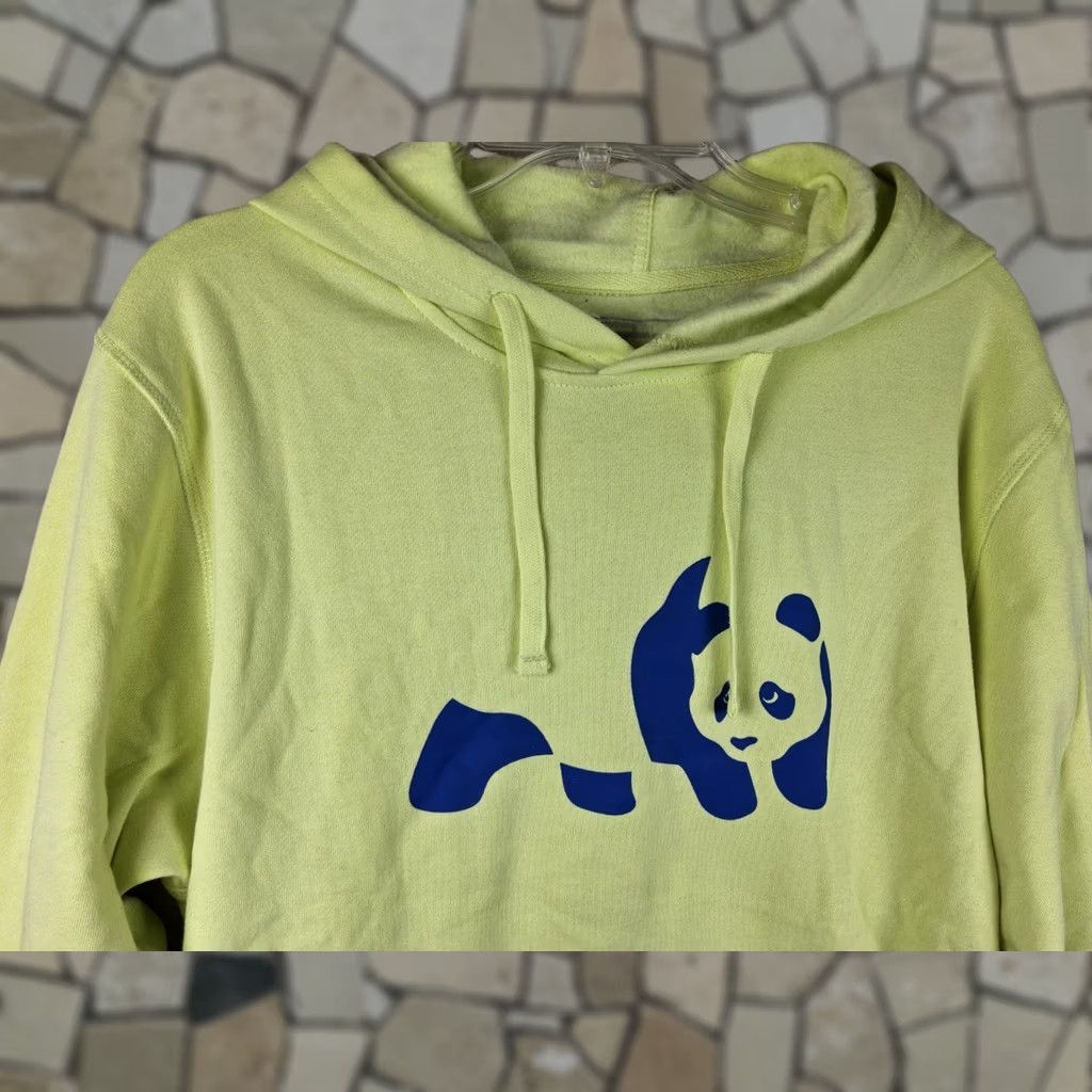Enjoi Enjoi Hoodie Sweatshirt Panda Pandemic P/O Green Size S Unisex Adults Pullover Sweatshirt Pear Green S Mens Womens Size US S / EU 44-46 / 1 - 1 Thumbnail
