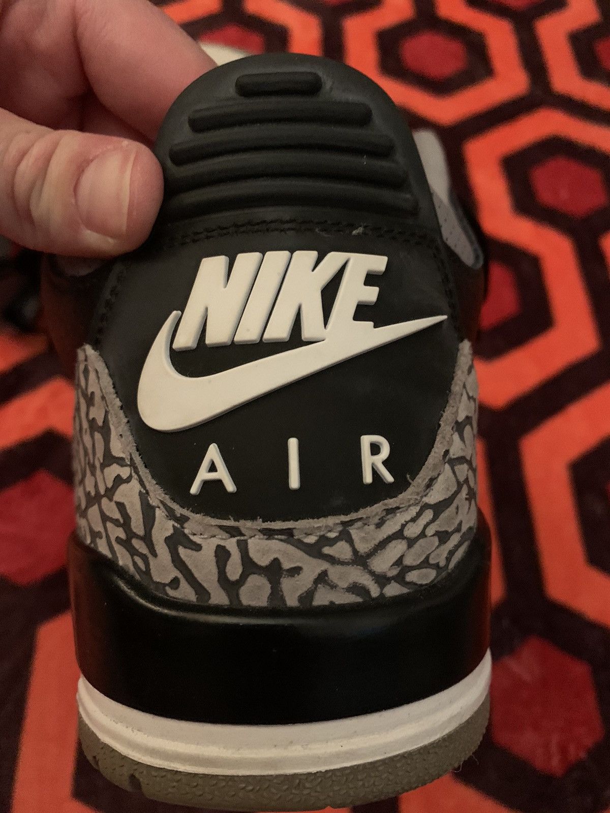 Jordan Brand Jordan 3 Black Cement (2018) Size US 10.5 / EU 43-44 - 4 Thumbnail