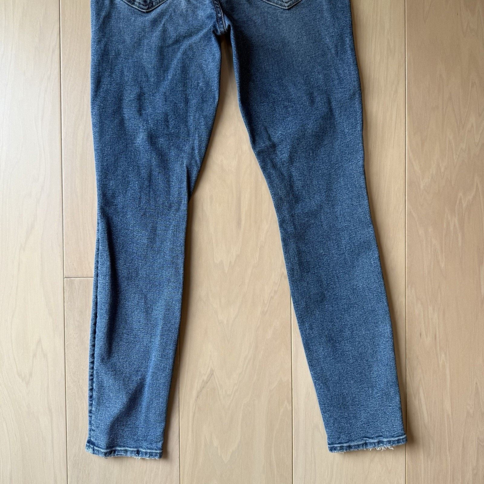 MOTHER Mother Stunner Ankle Jeans Women's 26 Blue Medium Wash Boho Size 26" / US 2 / IT 38 - 8 Thumbnail