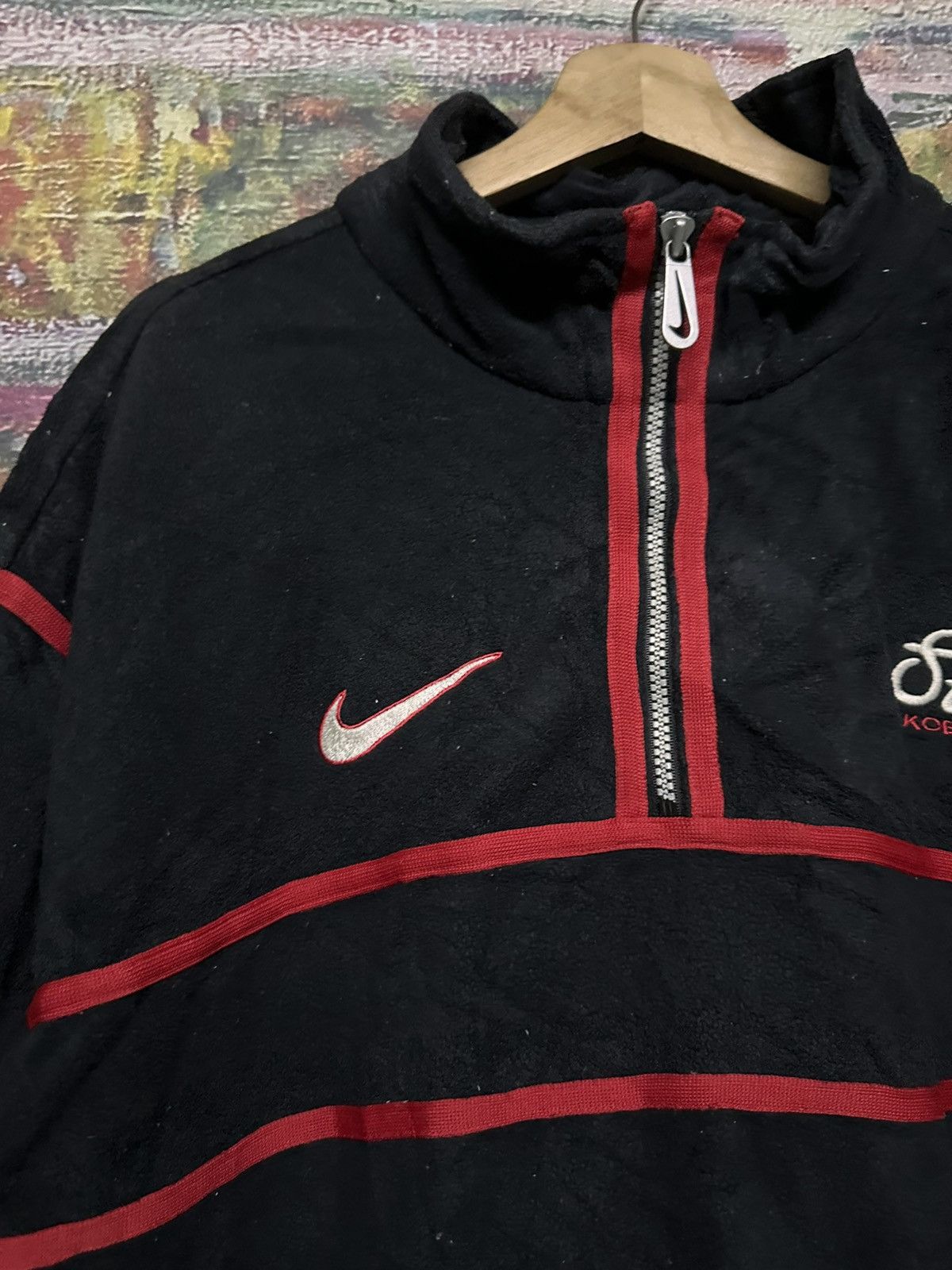 Nike Vintage Nike Fleece Half zip Size US XL / EU 56 / 4 - 6 Thumbnail