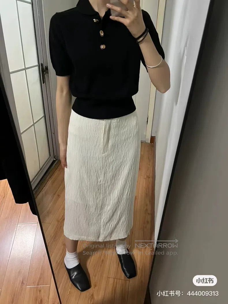 Chanel Chanel Black pearl buckle cashmere lapel small top short s Size XS / US 0-2 / IT 36-38 - 9 Thumbnail