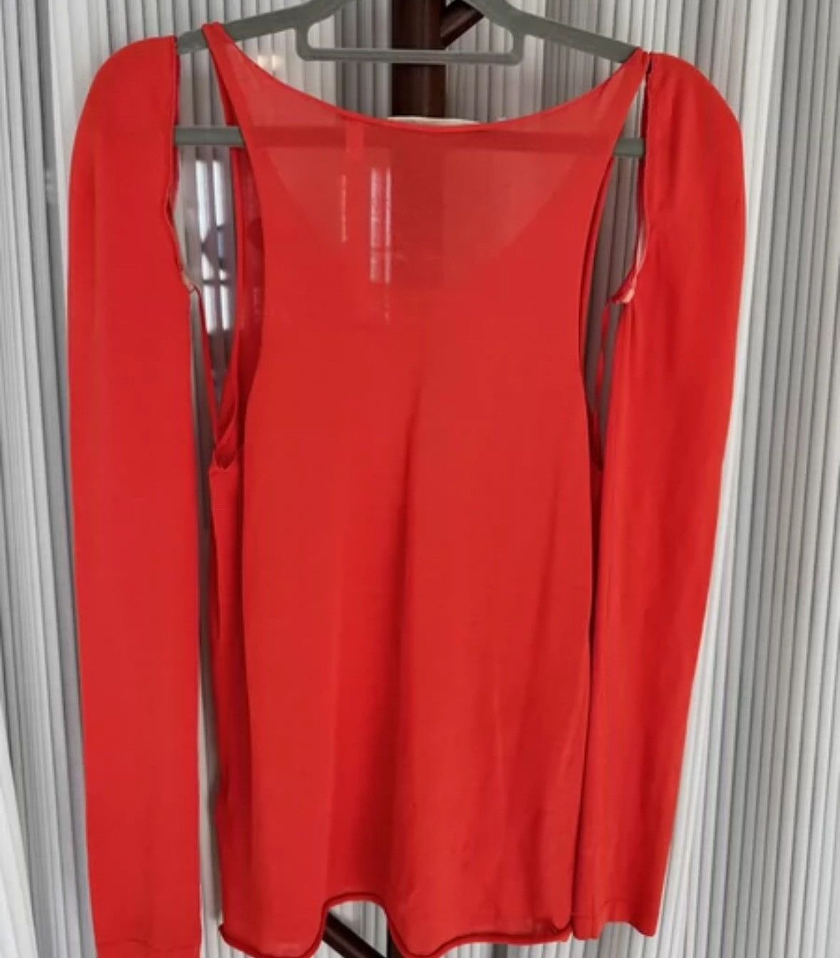 Helmut Lang Helmut Lang light red knitted sweater2412-Nextarrow Size US S / EU 44-46 / 1 - 5 Thumbnail