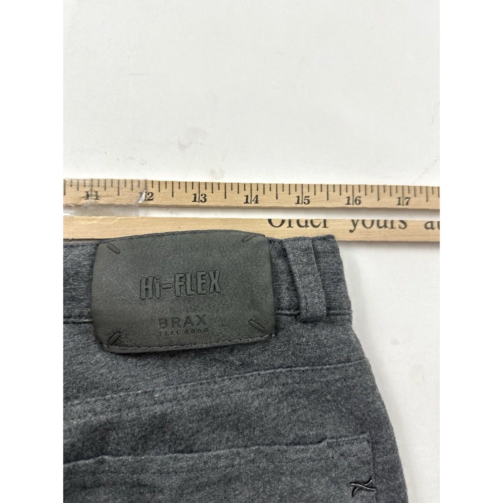 BRAX BRAX Men's Gray Ankle Pants 31x31 Regular Fit Preppy City College Size US 31 - 8 Thumbnail