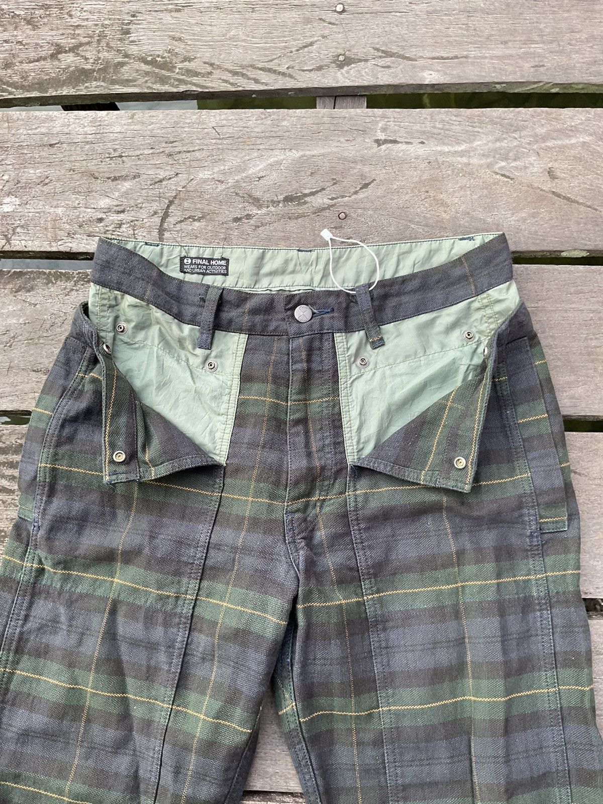 Final Home × If Six Was Nine × Issey Miyake Vintage final home survival pant double pocket Size US 33 - 3 Thumbnail