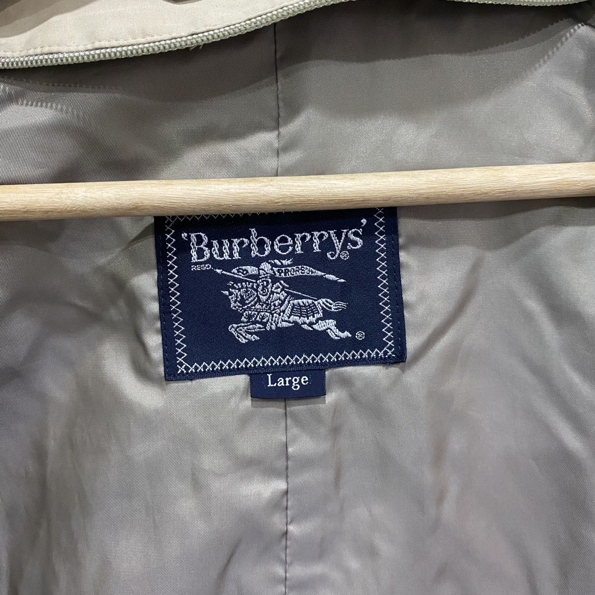 Burberry Vintage 90s Burberrys Nova Check Lined Field Jacket Coat Size US L / EU 52-54 / 3 - 11 Thumbnail