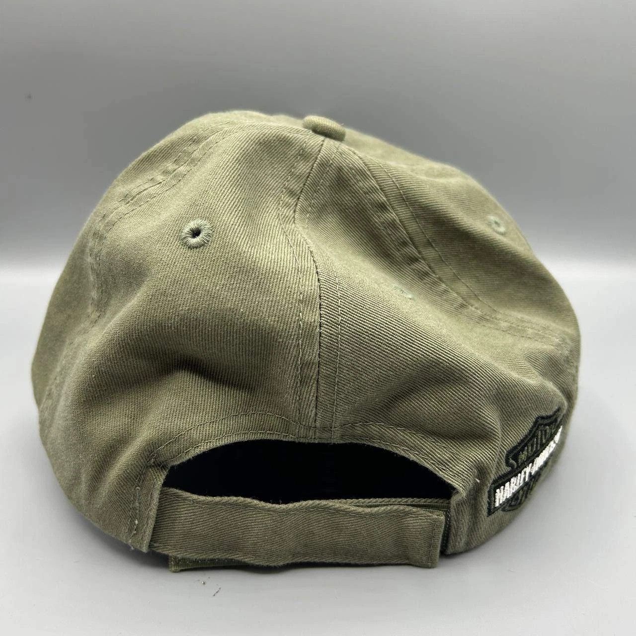 Harley Davidson Harley Davidson Motorcycles Hat Embroidered StrapBack Cotton Size ONE SIZE - 6 Thumbnail