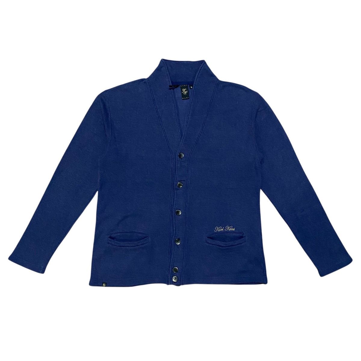 Karl Kani Rare‼️🔥Karl Kani Shawl-Collar Button Up Cardigan Size US M / EU 48-50 / 2 - 1 Thumbnail