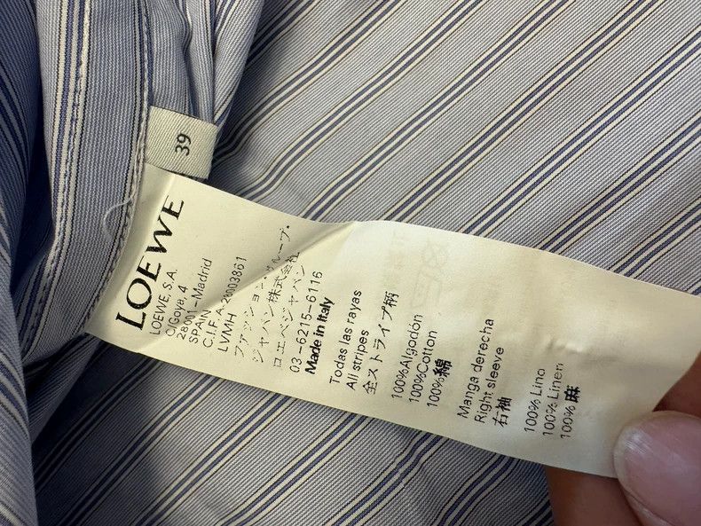 Loewe LOEWE Classic loose fit shirt Size M / US 6-8 / IT 42-44 - 7 Thumbnail