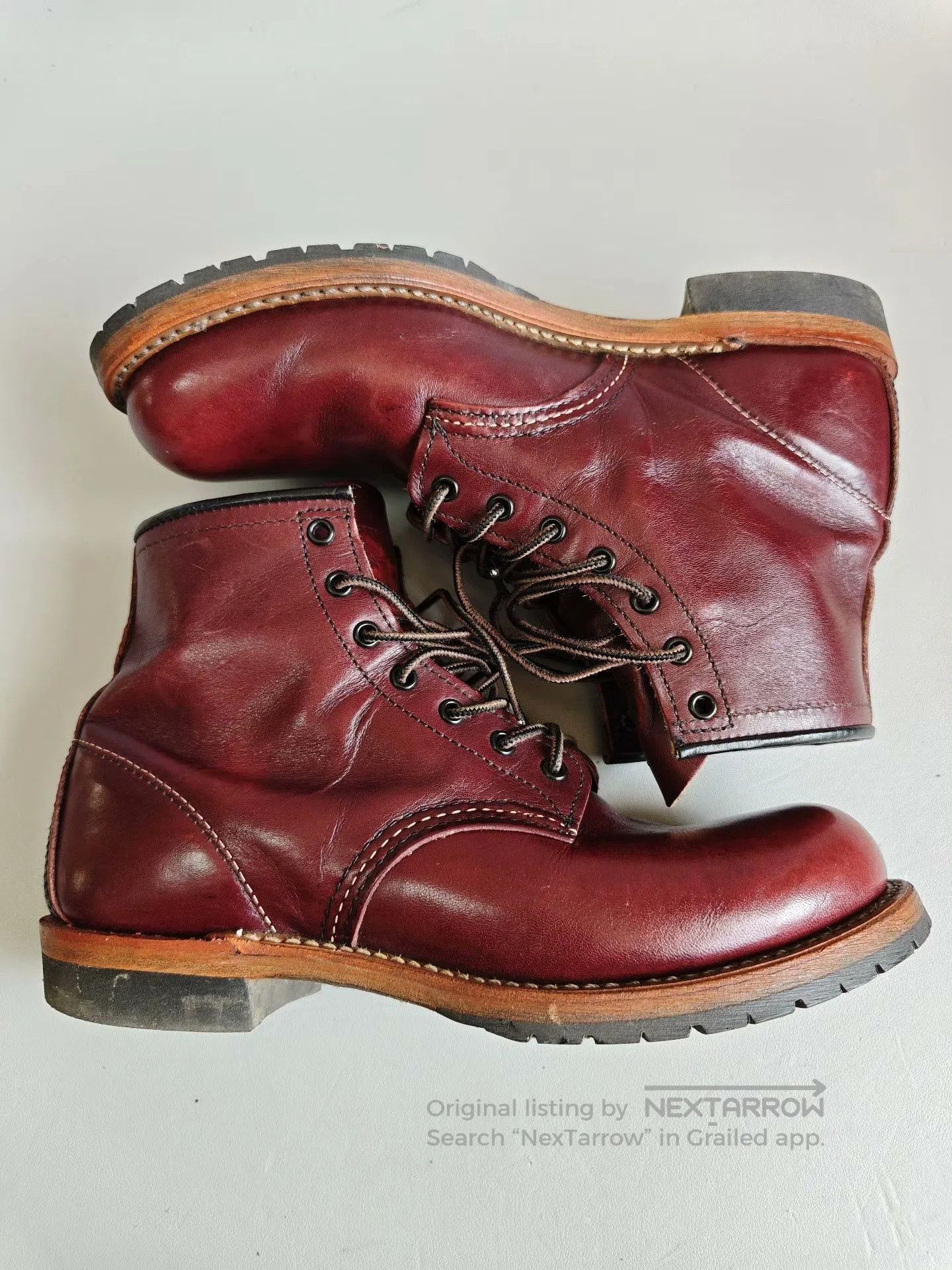 Red Wing Redwing 9011 Beckman Old Version. Size US 7 / EU 40 - 4 Thumbnail