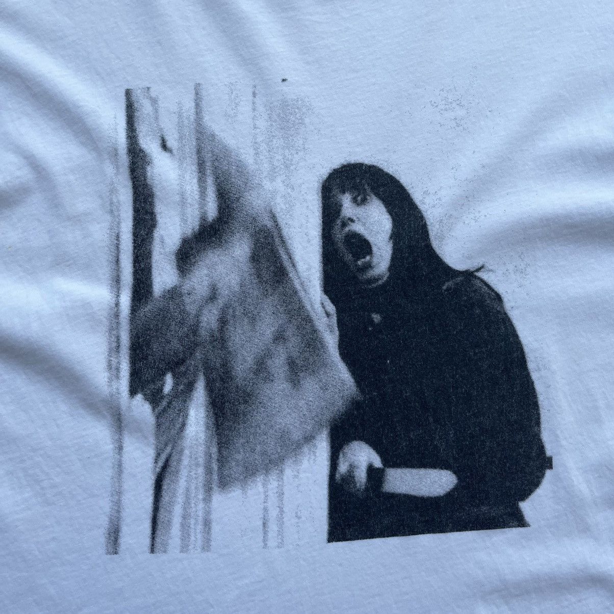 Vintage The Shinning Wendy Printed Vintage T-Shirt White Size US L / EU 52-54 / 3 - 5 Thumbnail