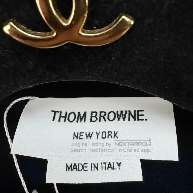 Thom Browne Thom Browne Blue Cotton Women's Coat . Size M / US 6-8 / IT 42-44 - 2 Thumbnail