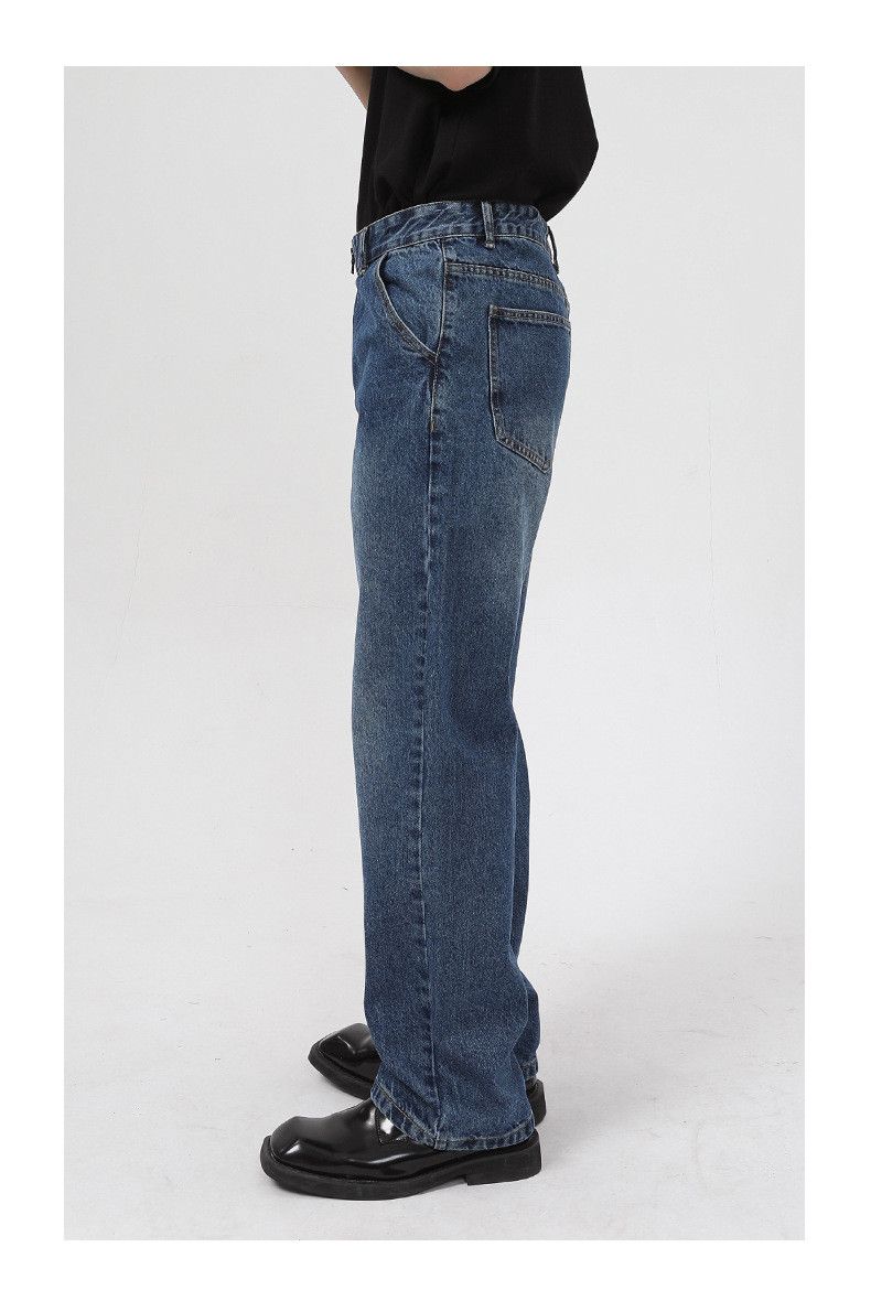 Japanese Brand × Jean Japanese style straight zipper design jeans Size US 32 / EU 48 - 3 Thumbnail