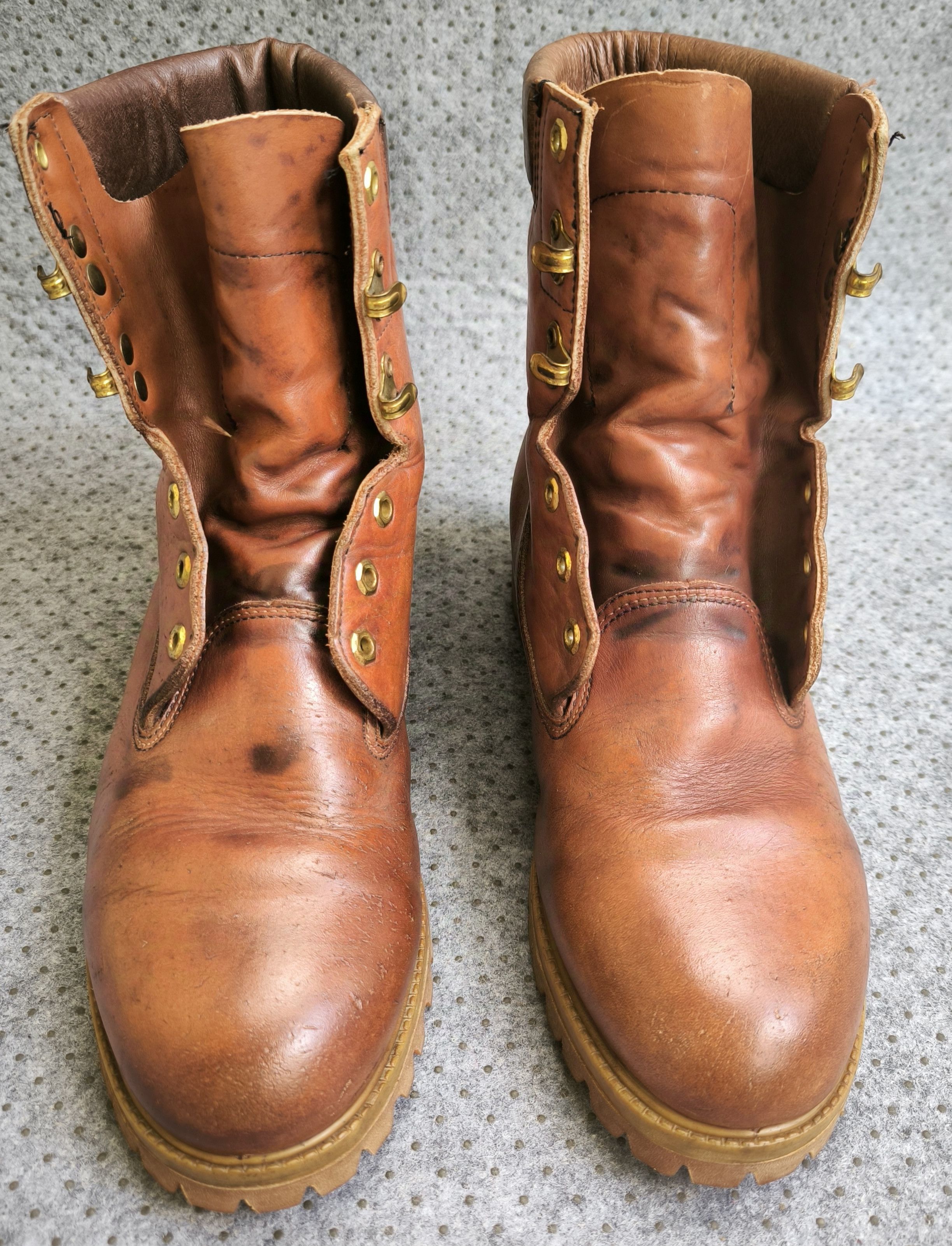 Vintage Vintage HERMAN SURVIVORS 8" workers boot VIBRAM sole Size US 10.5 / EU 43-44 - 4 Thumbnail