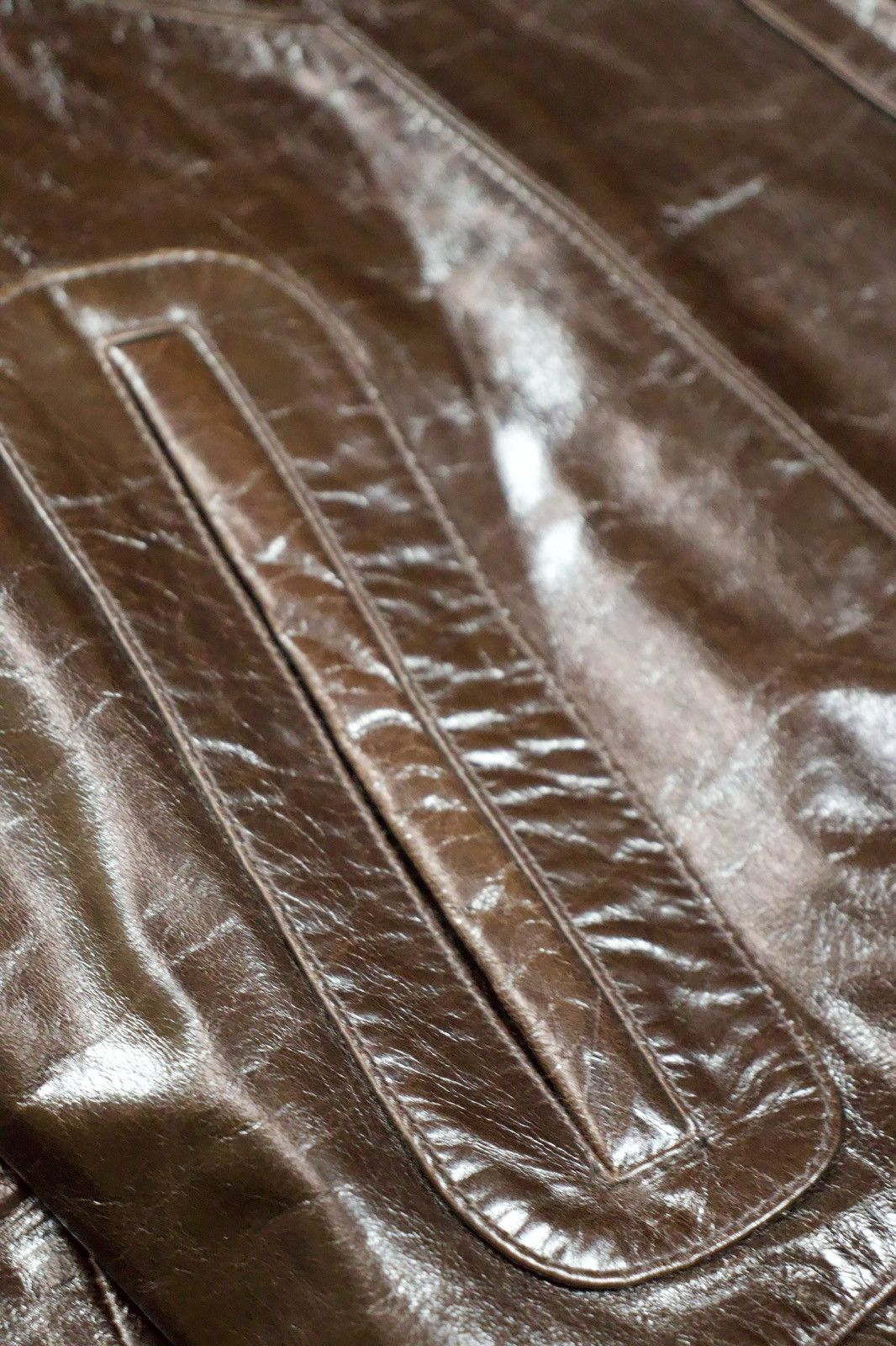 Vintage 90’s Lince Lambskin Leather Jacket Rare OG Size US L / EU 52-54 / 3 - 7 Thumbnail