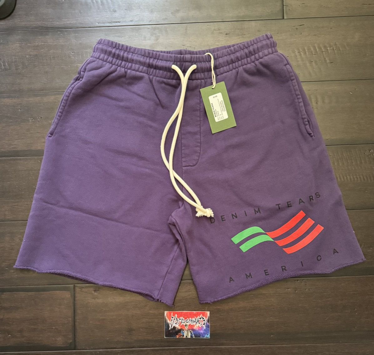 Denim Tears America Sportswear Shorts Purple