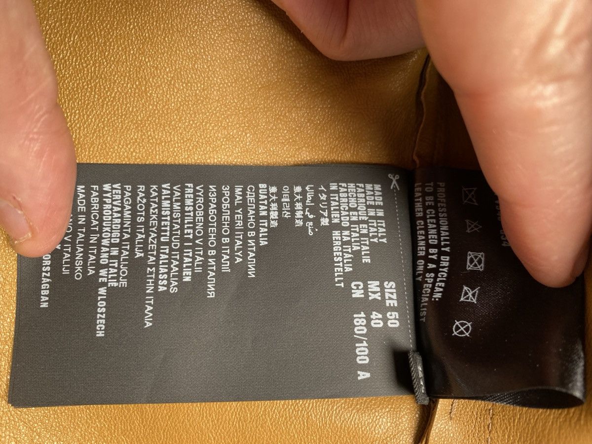 Prada PRADA DOUBLE LAYER LAMB LEATHER BLOUSON Size US M / EU 48-50 / 2 - 11 Thumbnail