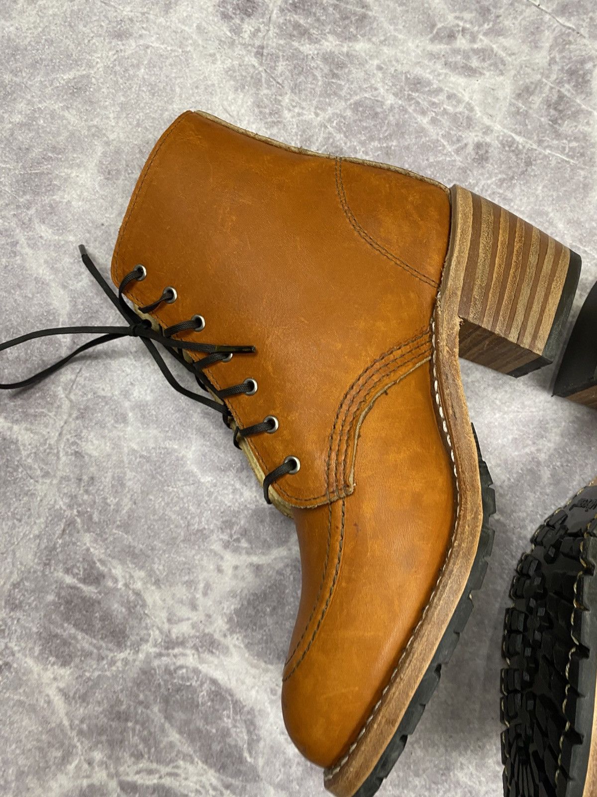 Red Wing Red Wing Clara 3404 Heeled Oro Legacy Leather Boots Size: 37 Size US 7 / IT 37 - 11 Thumbnail