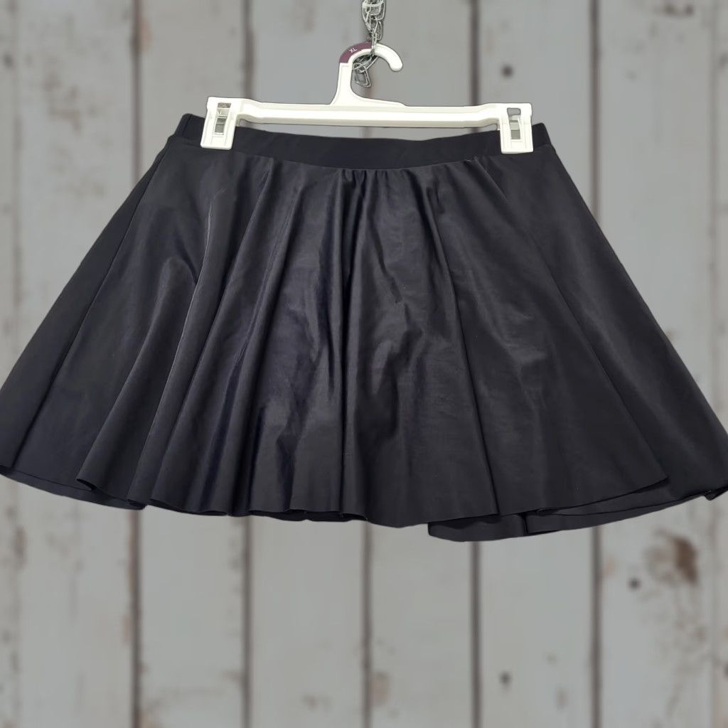 Shein Shein Skort Women's Large Black High Waist Pleated Golf Tennis Skort Size 36" / US 14 / IT 50 - 1 Thumbnail