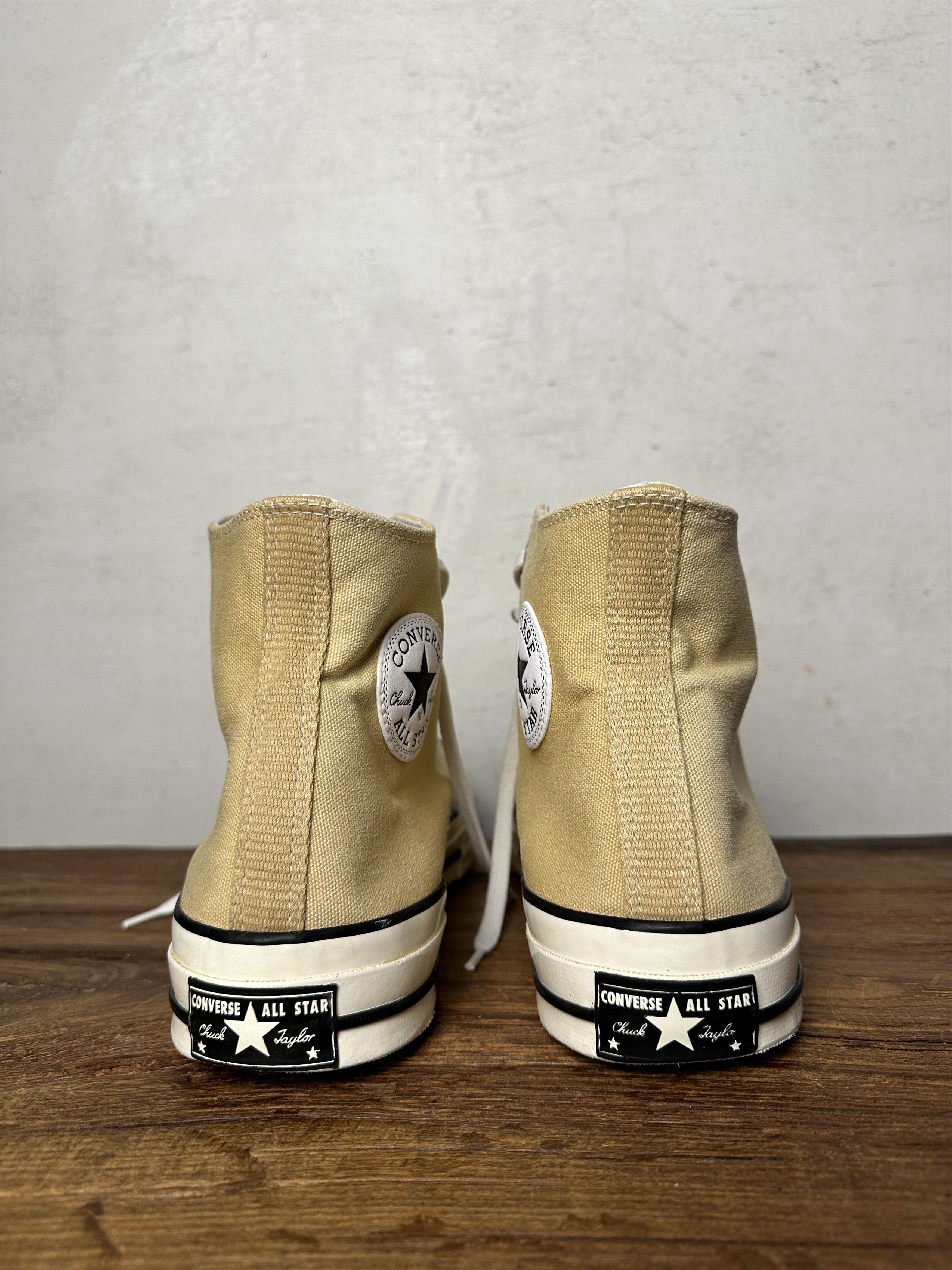 Converse Converse Chuck 70 Hi Gold Canvas Sneakers Size US 10.5 / EU 43-44 - 5 Thumbnail