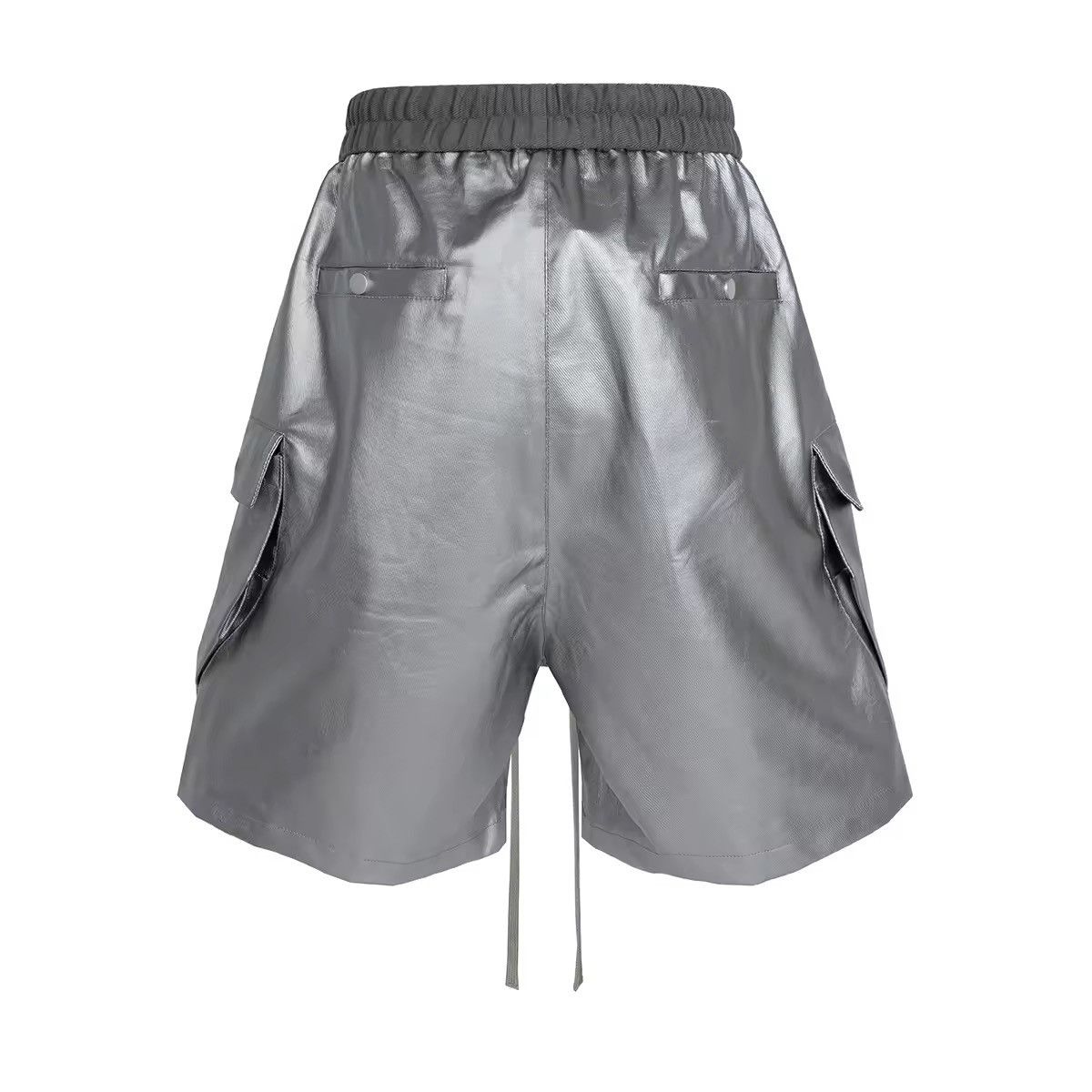 Jean Drawstring Baggy Cargo Shorts Size US 33 - 2 Thumbnail
