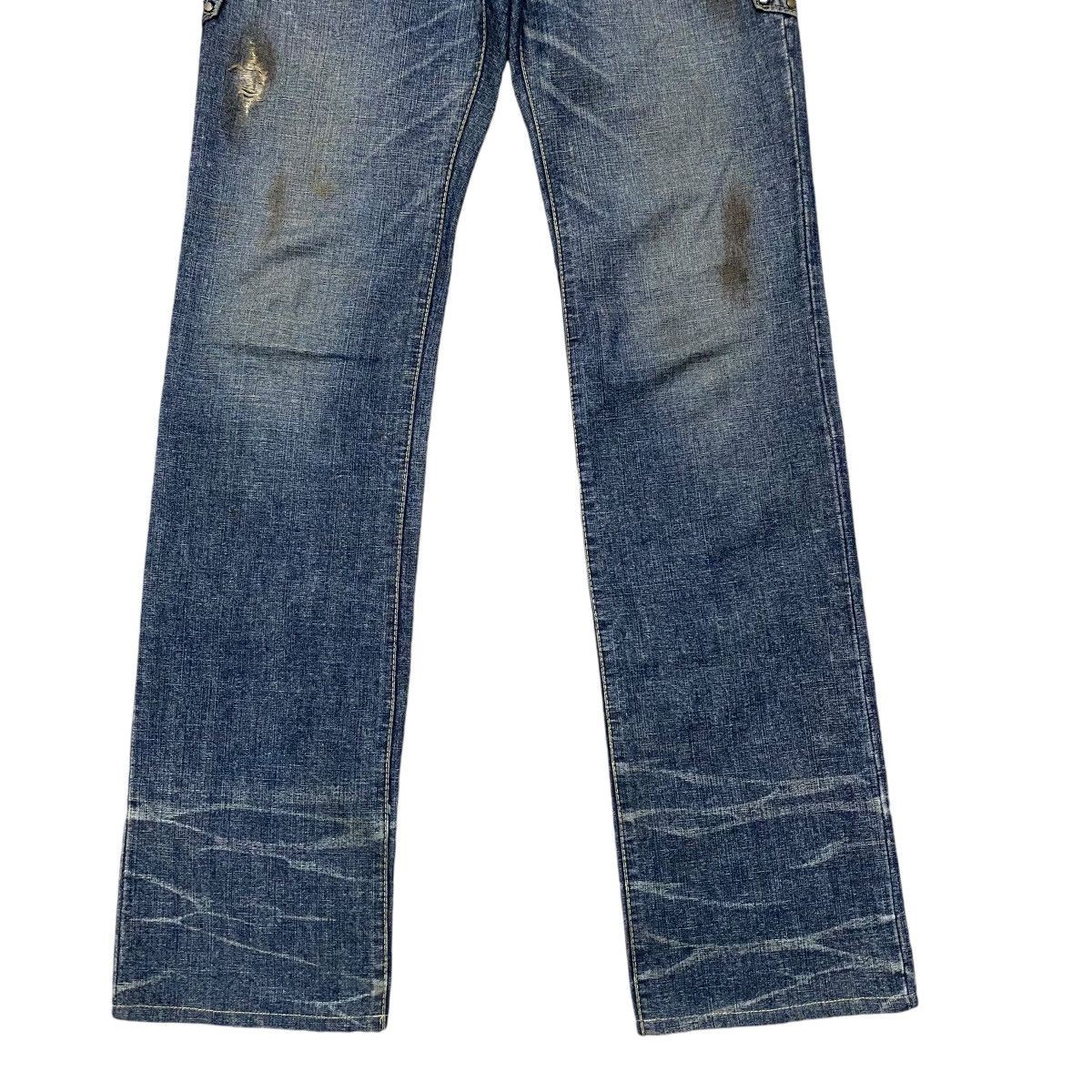 ABAHOUSE ABAHOUSE Rusty Denim Studded Jeans Size US 31 - 6 Thumbnail