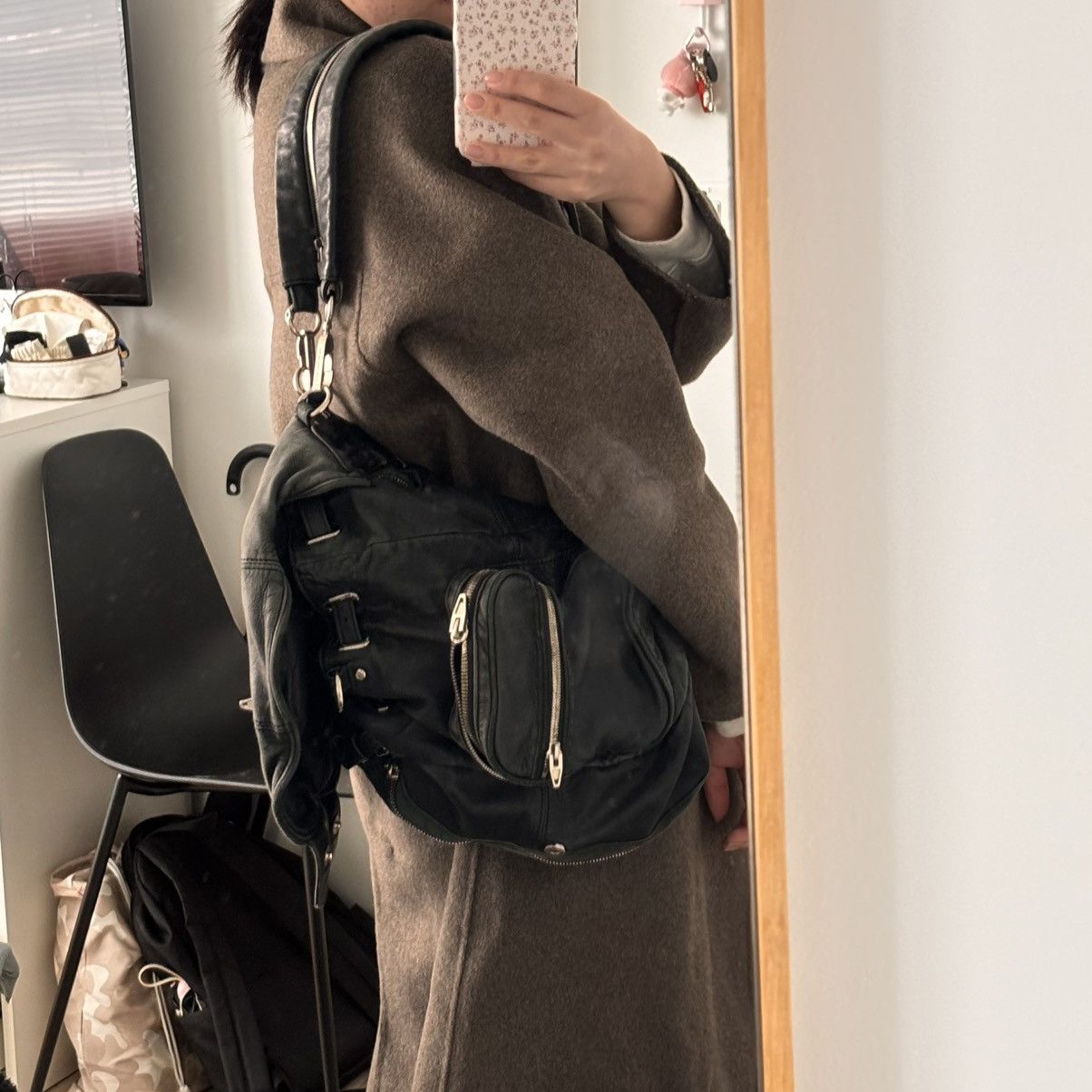 Alexander Wang Alexander Wang Lambskin Marti Backpack Size ONE SIZE - 6 Thumbnail