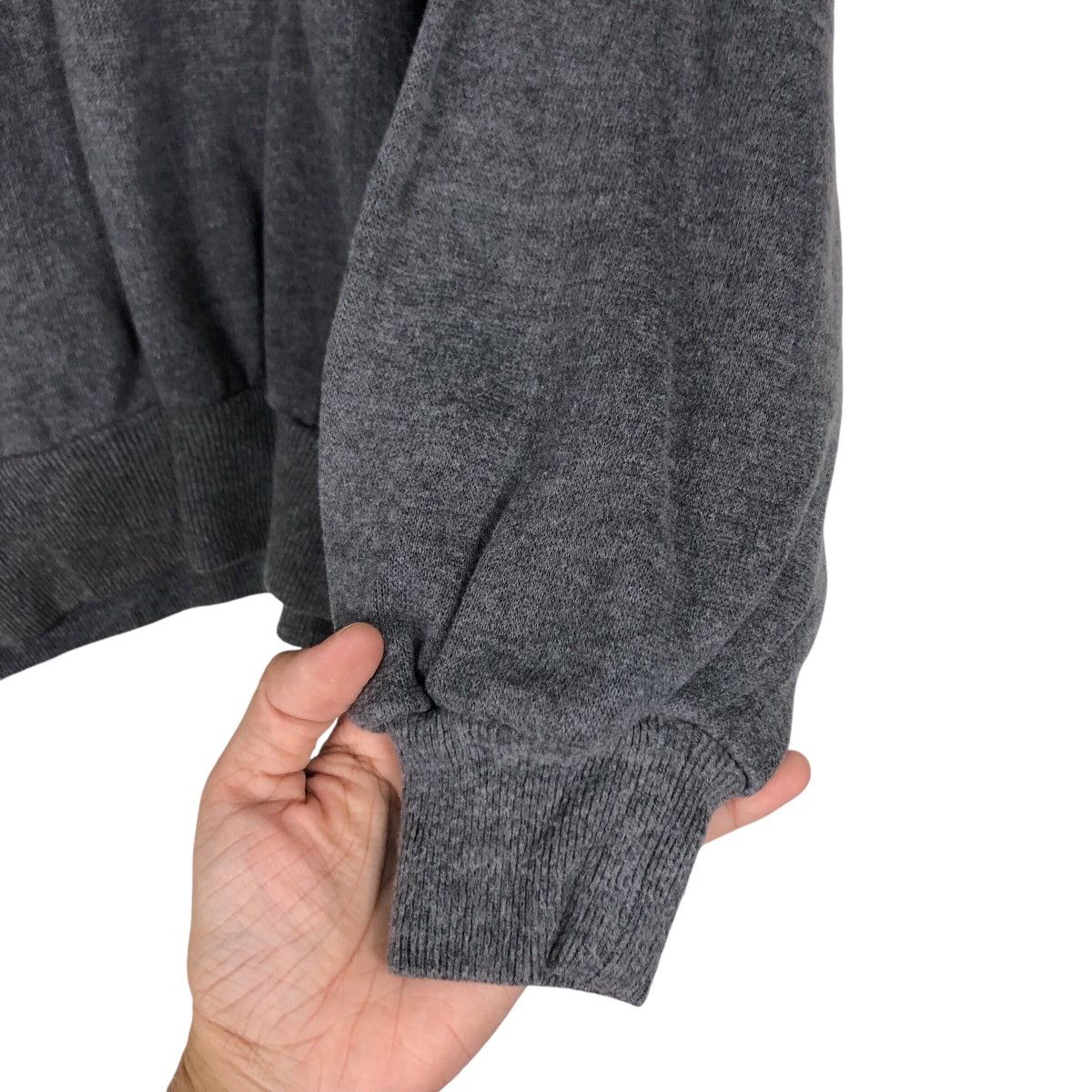 Trussardi × Vintage Vintage Trussardi Sweatshirt Spell Out bIG logo Size US L / EU 52-54 / 3 - 9 Thumbnail