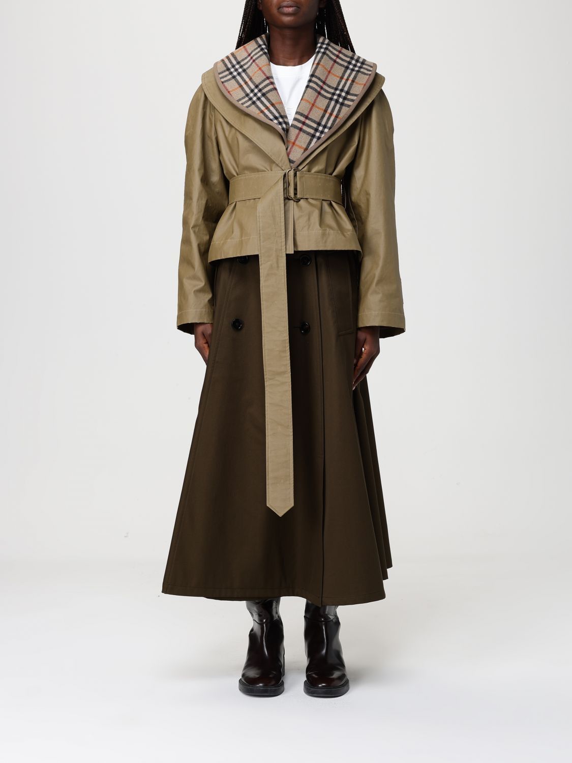 Burberry Burberry Jacket Woman Green Size XS / US 0-2 / IT 36-38 - 1 Thumbnail