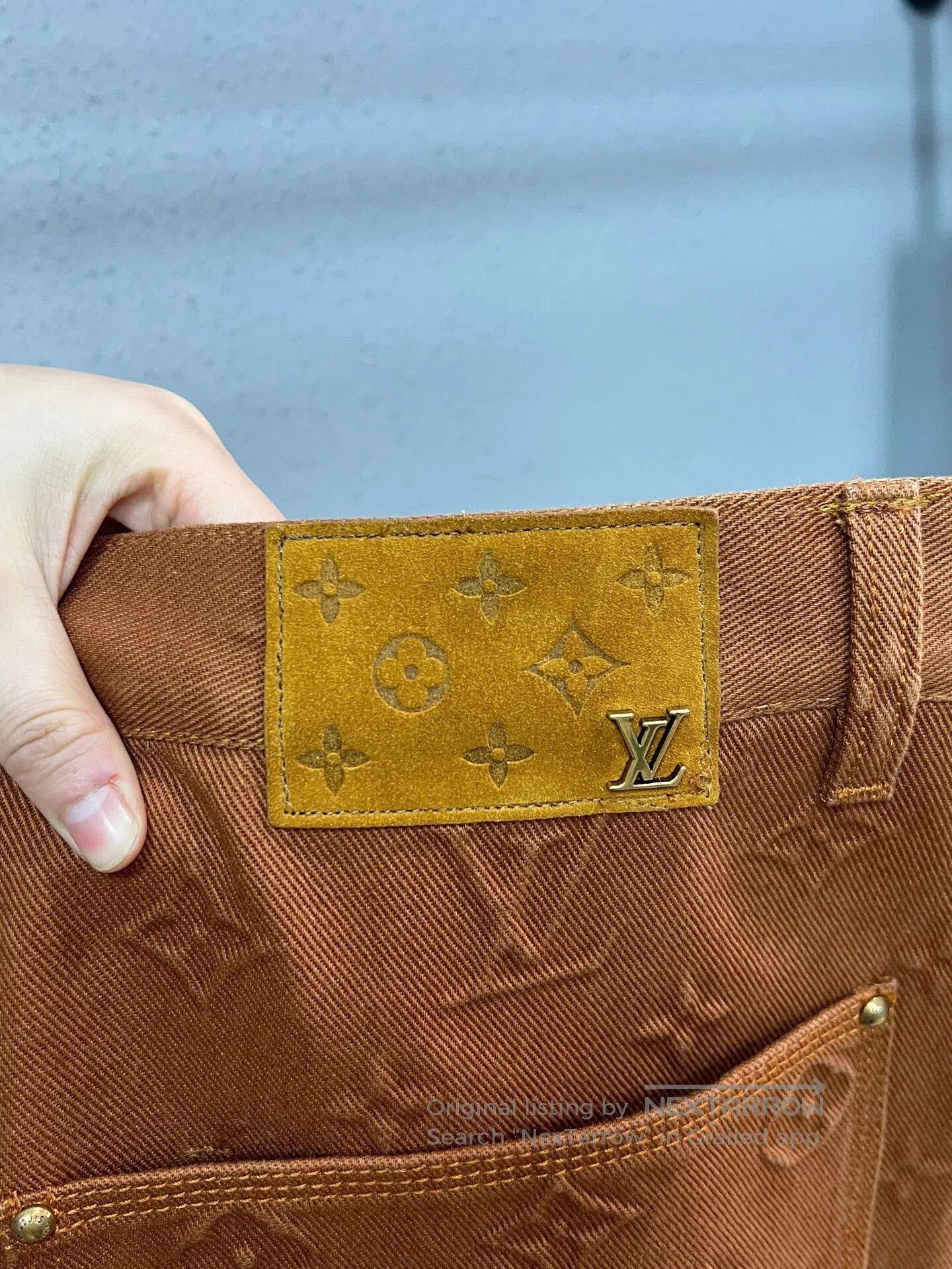Louis Vuitton Louis Vuitton Khaki Cargo Pants. Size US 38 / EU 54 - 4 Thumbnail