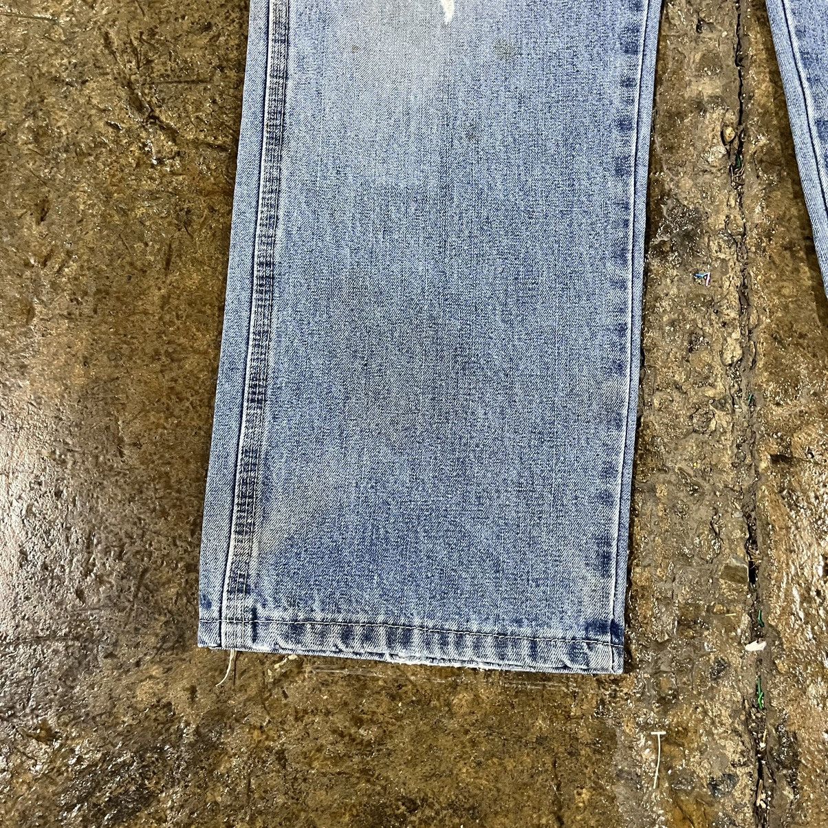 Carhartt × Vintage × Wrangler Carhartt Style Y2K Wrangler Carpenter Jeans Baggy Skater Size US 34 / EU 50 - 4 Thumbnail