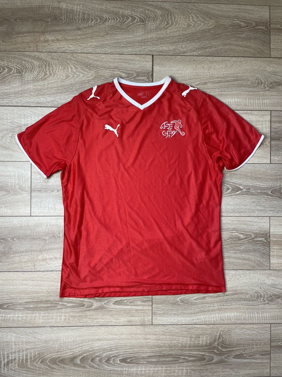 Puma Puma Switzerland 2008-2010 Home shirt football jersey Size US L / EU 52-54 / 3 - 1 Thumbnail