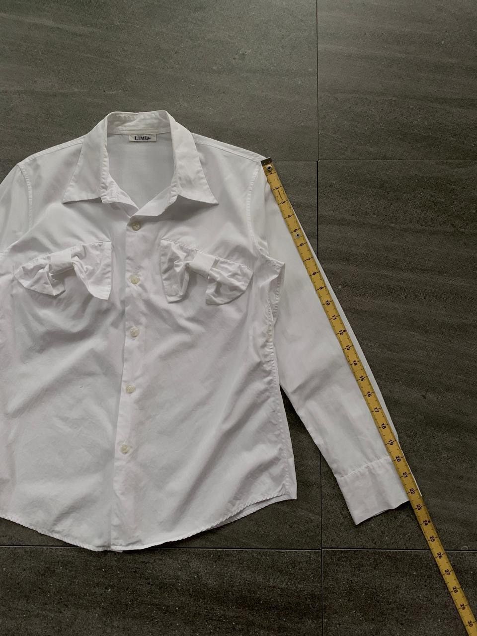 Yohji Yamamoto FREE TAX! Limi Feu Ribbon Applique Shirt Size US XS / EU 42 / 0 - 10 Thumbnail