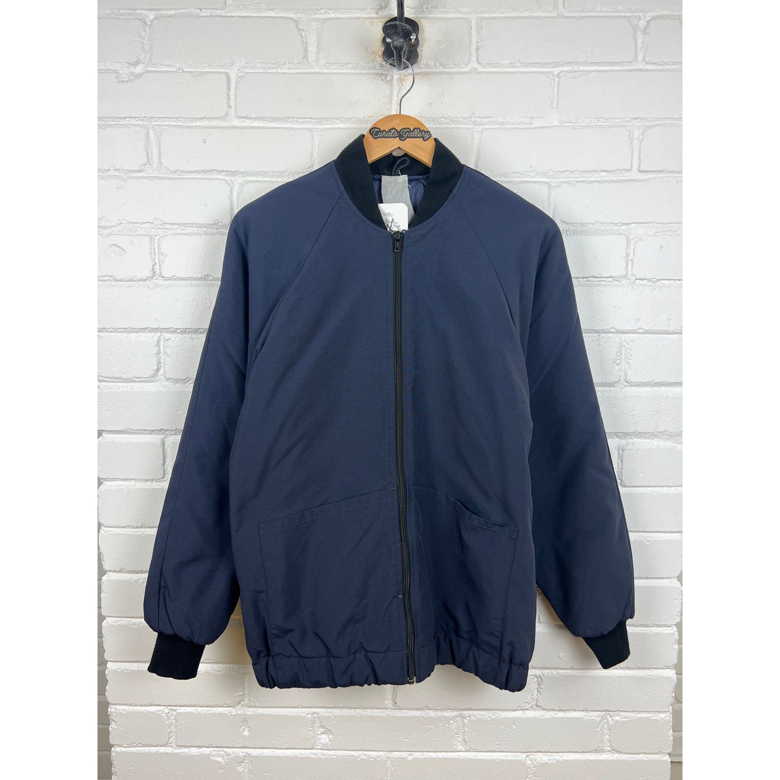 Vintage Vintage 80s/90s Blank Quilted Lined Insulated Bomber M Size US M / EU 48-50 / 2 - 1 Thumbnail