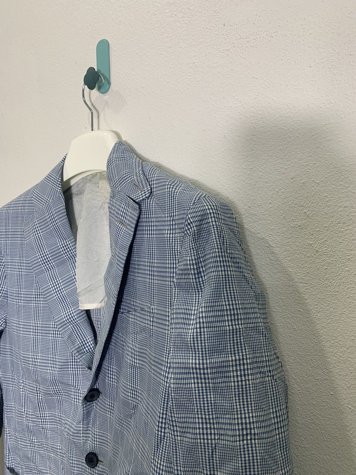 Caruso ZZ2M304A Caruso Blazer jacket Tartan Size US L / EU 52-54 / 3 - 4 Thumbnail