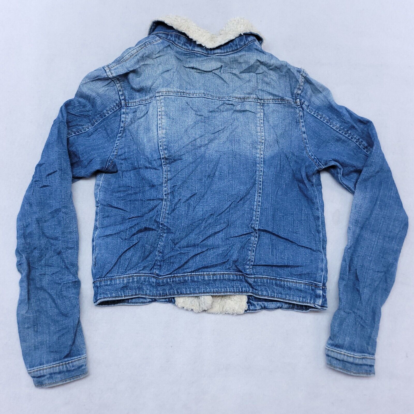 Mossimo Mossimo Casual Zip Up Denim Jean Jacket Womens Size S Blue Size S / US 4 / IT 40 - 10 Thumbnail