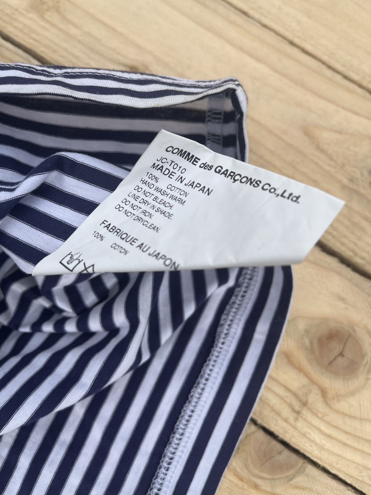 Junya Watanabe JUNYA STRIKEBACK BAND TEE Size S / US 4 / IT 40 - 5 Thumbnail