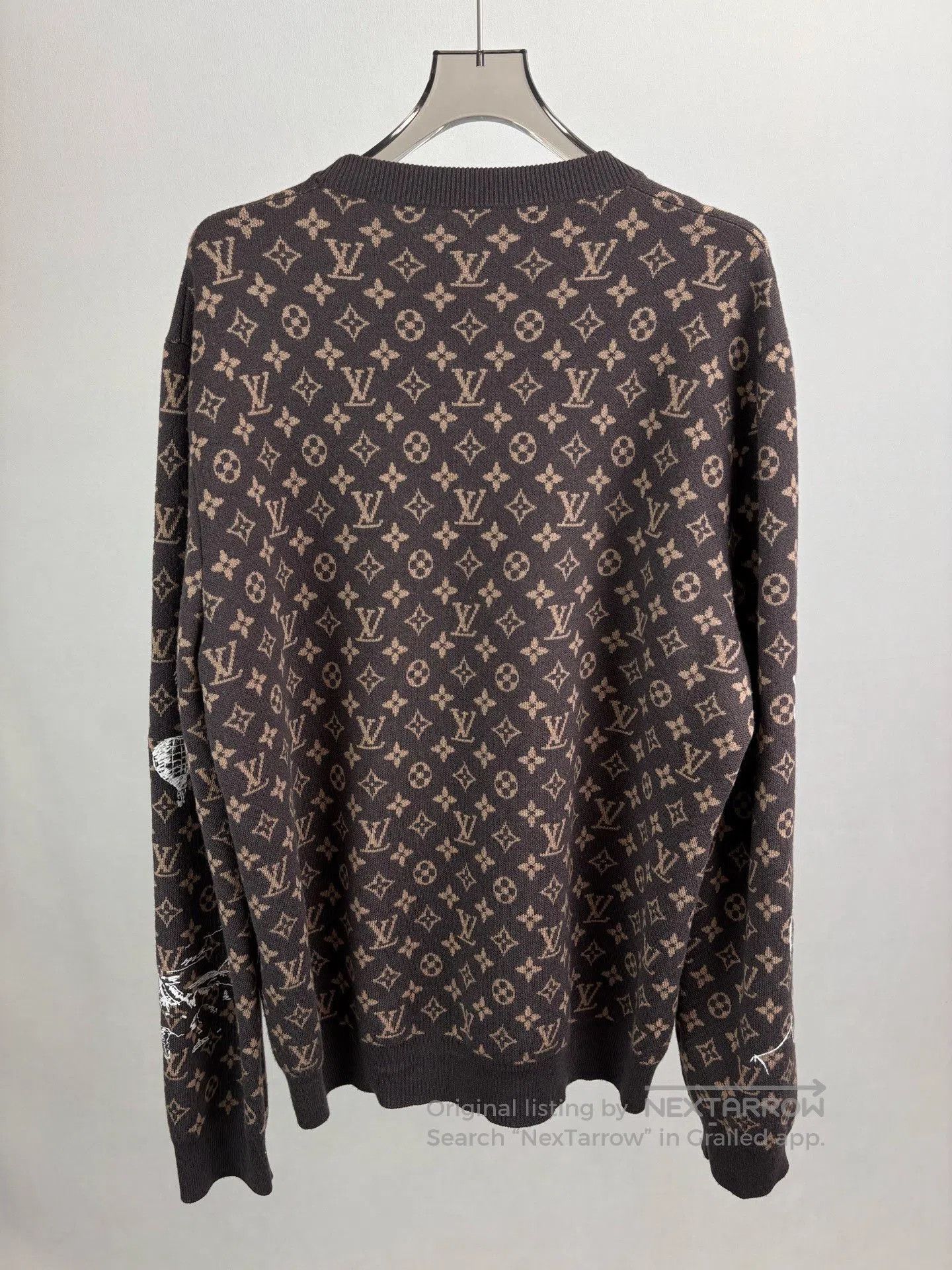 Louis Vuitton Louis Vuitton Monogram Logo Sweater. Size US XXL / EU 58 / 5 - 2 Thumbnail