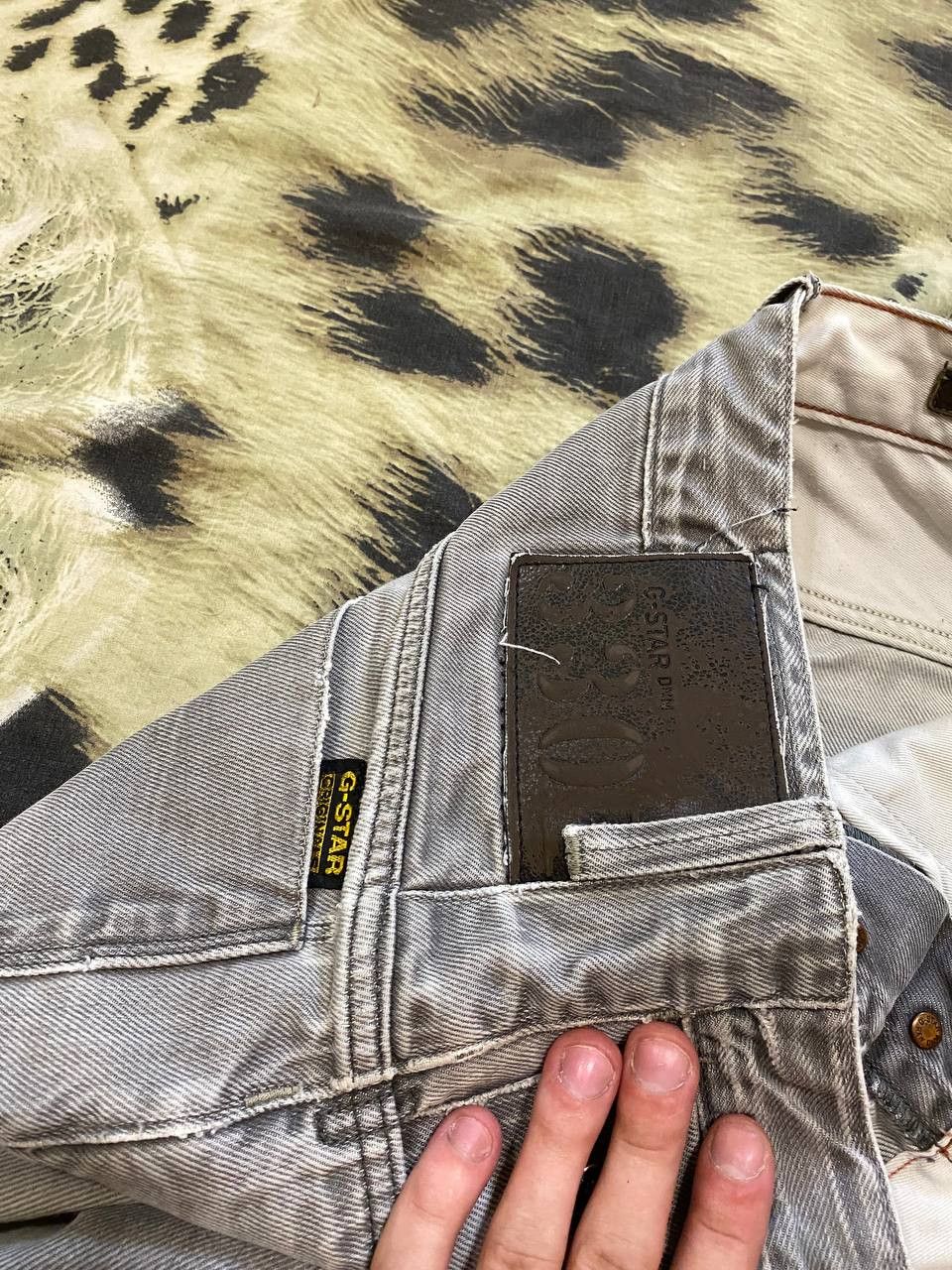 G-Star G-Star Raw Y2K Distressed denim jeans blue Size US 32 / EU 48 - 18 Thumbnail
