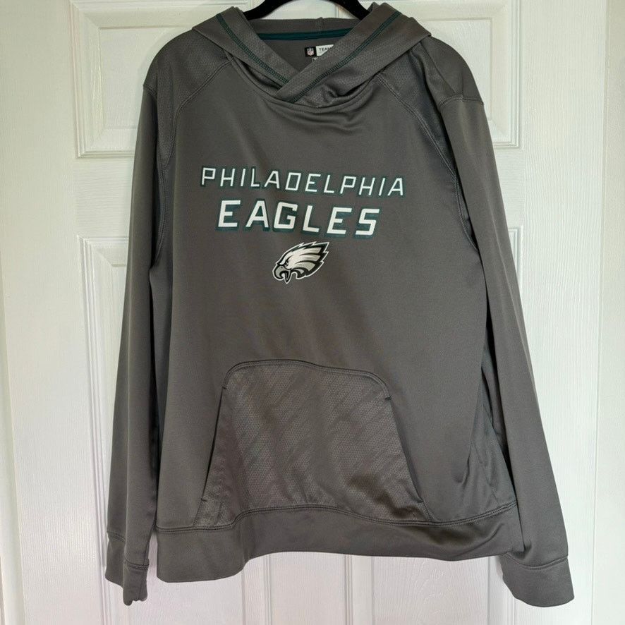 NFL NFL Eagles TX3 Warm Hoodie Gray LG Size US L / EU 52-54 / 3 - 2 Thumbnail