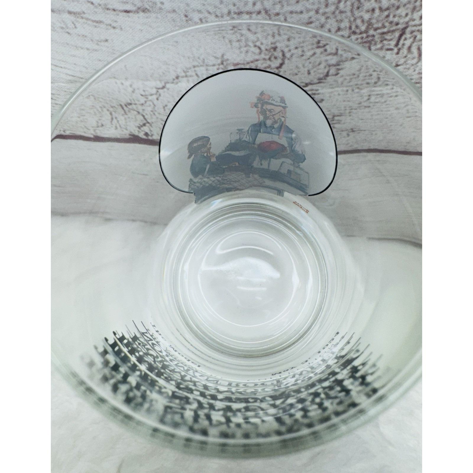 Other Norman Rockwell Saturday Evening Post "THE MODEL" Glass Tumb Size ONE SIZE - 3 Thumbnail