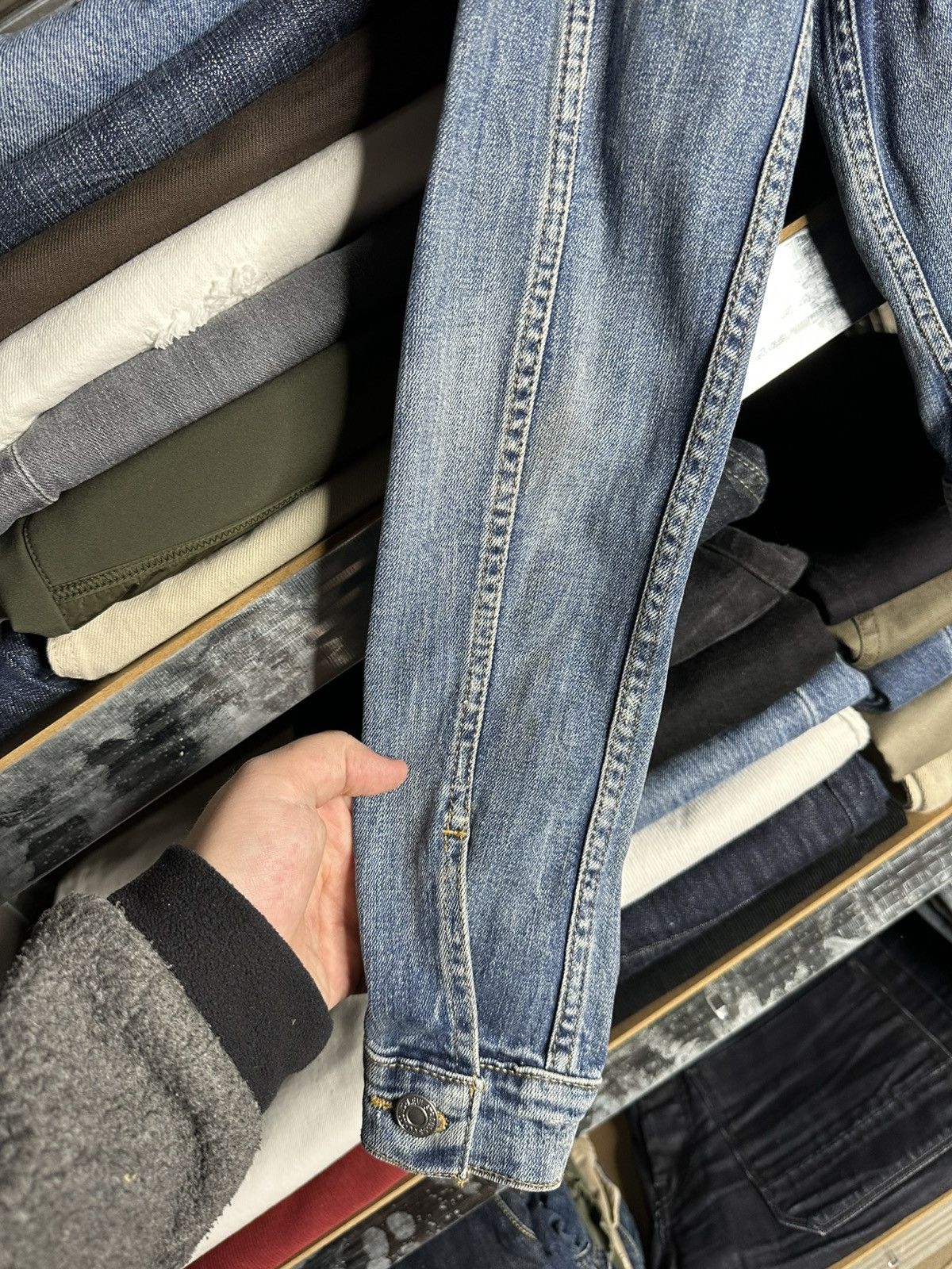 Levi's Levi’s Levi Strauss & Co Denim Jeans Trucker Jacket Size S Size S / US 4 / IT 40 - 16 Thumbnail