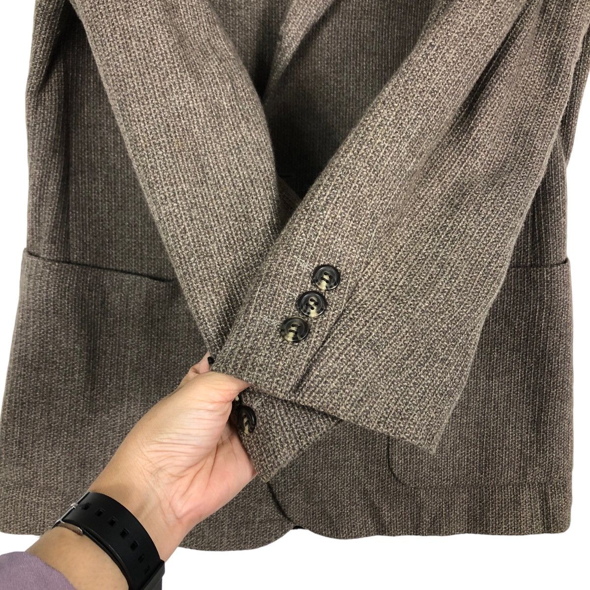Yohji Yamamoto 🔥Double Breast Casual Coats Jacket Studio D’Urban Japan Size US M / EU 48-50 / 2 - 15 Thumbnail
